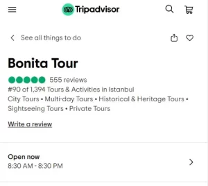Bonita Tour TripAdvisor